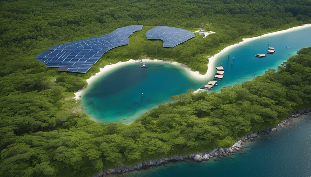 bando island and renewable energy