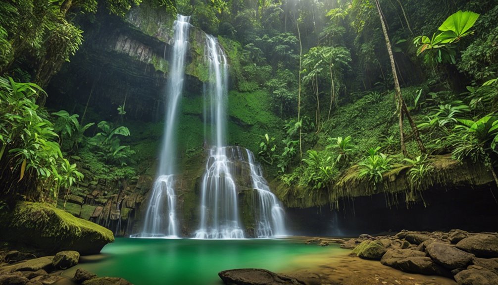 revealing lubuk bulan waterfall