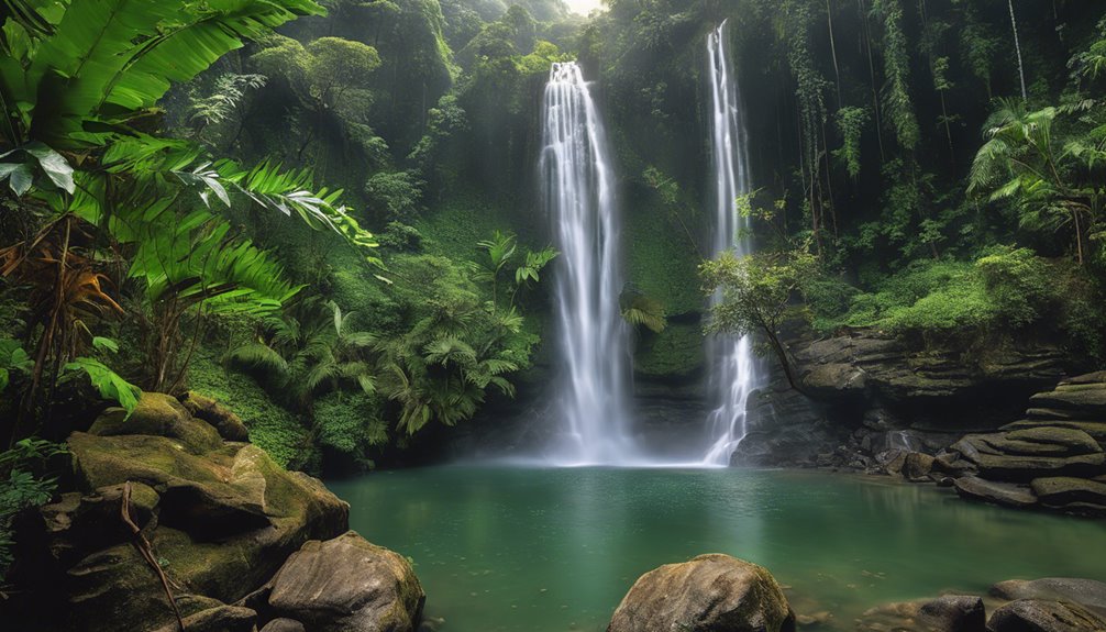 sarasah gadut waterfall adventure