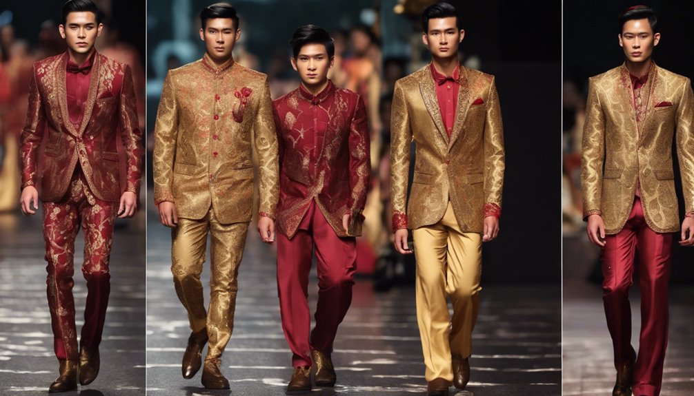 songket in modern fashion