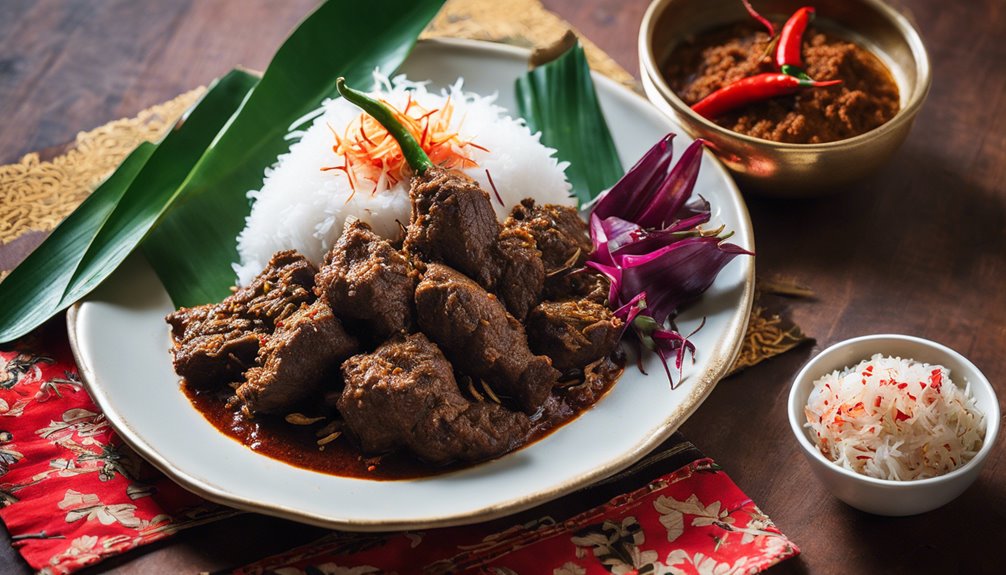 spicy indonesian beef stew