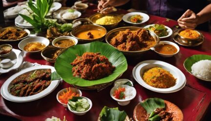 traditional padang cuisine experience