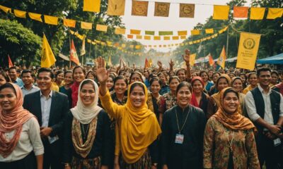 harkitnas celebration in bandung