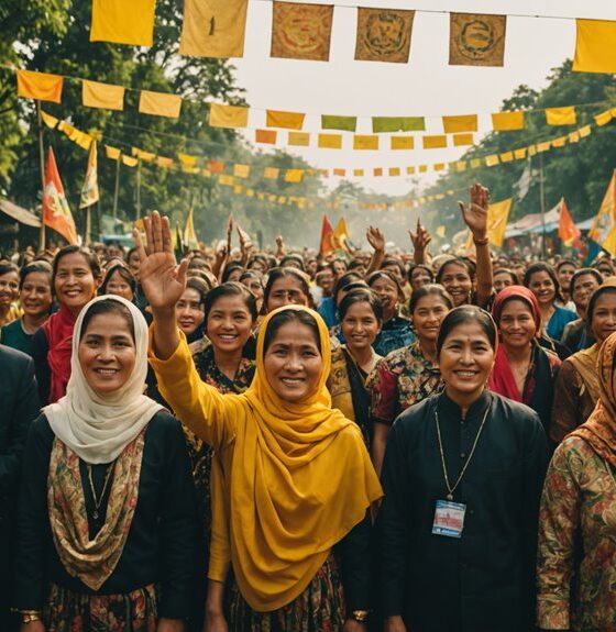 harkitnas celebration in bandung