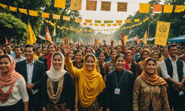 harkitnas celebration in bandung