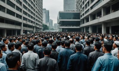 runtuhnya rupiah akibat PHK
