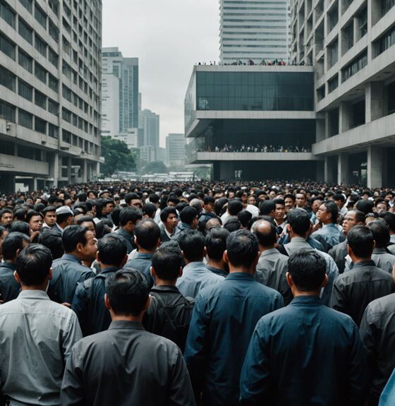 runtuhnya rupiah akibat PHK